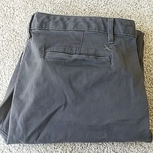 Eddie Bauer Grey Boyfriend pants